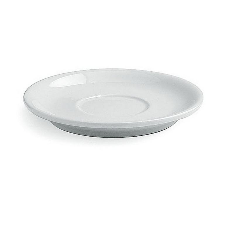 Tognana ALBERGO FEHÉR porcelán teás csészealj 16 cm