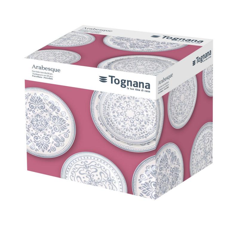 Tognana ARABESQUE MADISON porcelán étkészlet 18 db