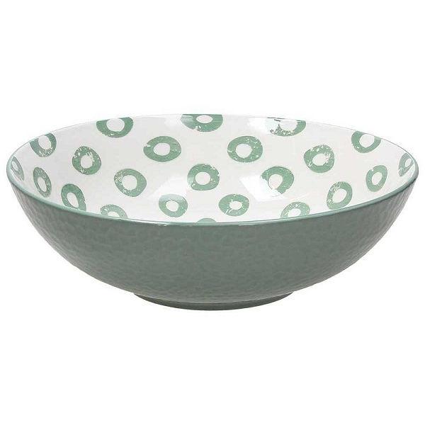 Tognana DODI porcelán tál 22 cm zöld