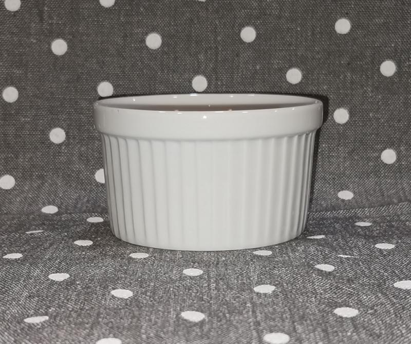 Tognana fehér porcelán souffle (szuflé) tálka, 10 cm, 1 db, hőálló