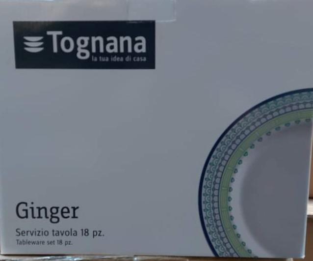Tognana Ginger Olimpia 18 részes kerámia étkészlet