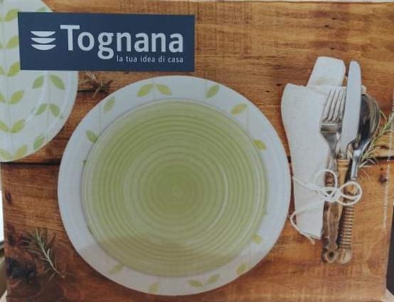Tognana Louise Botanic 18 részes kerámia étkészlet