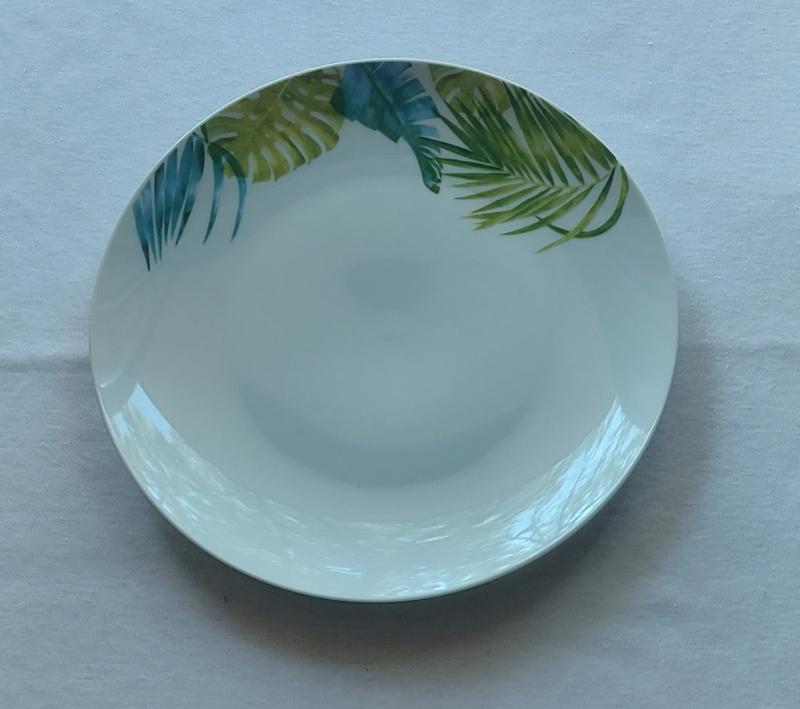 Tognana Meteopolis Bali virágos, kerámia, lapos tányér, 155251LT