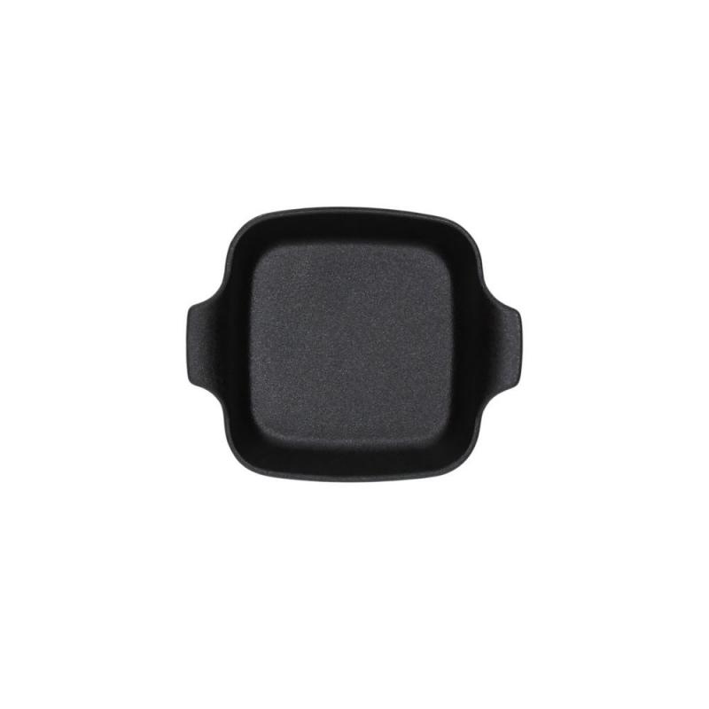 Tognana MIGNON BLACK kerámia szögl. tál 17,7x15x4,3cm 45cl