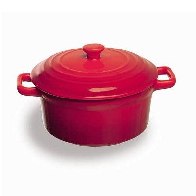 Tognana MININOVA LORY PIROS kerámia sütőtál+fedő 13cm (kicsi)