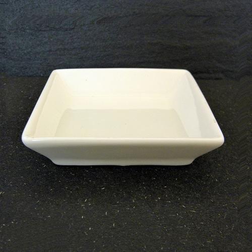 Tognana MINIPARTY porcelán kínáló lapos 6x6cm szögletes