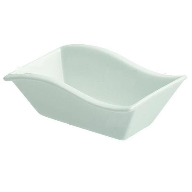 Tognana MINIPARTY porcelán kínáló mély 10x7cm tégl. hullám