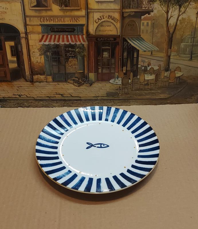 Tognana Nautica porcelán desszert tányér