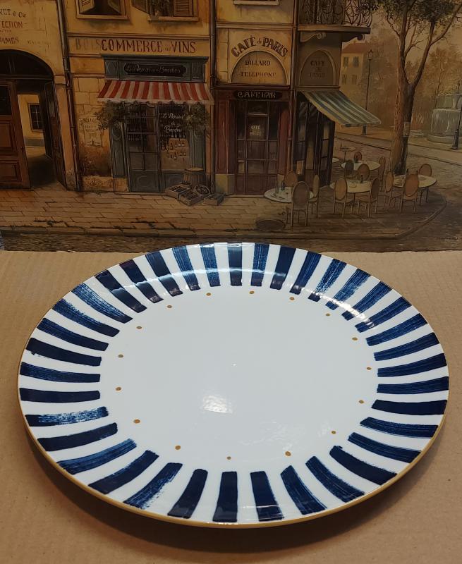 Tognana Nautica porcelán lapos tányér, 27cm