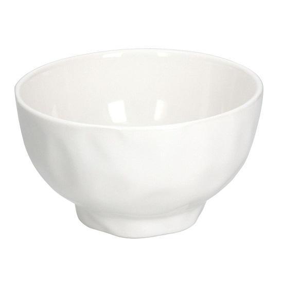 Tognana NORDIK WHITE kerámia talpas tálka 14cm 6dl, fehér