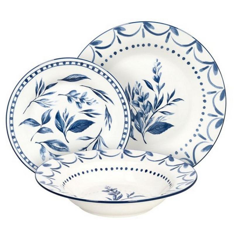 Tognana Olimpia NEW BLUE LOIRA porc. étkészlet 18 db