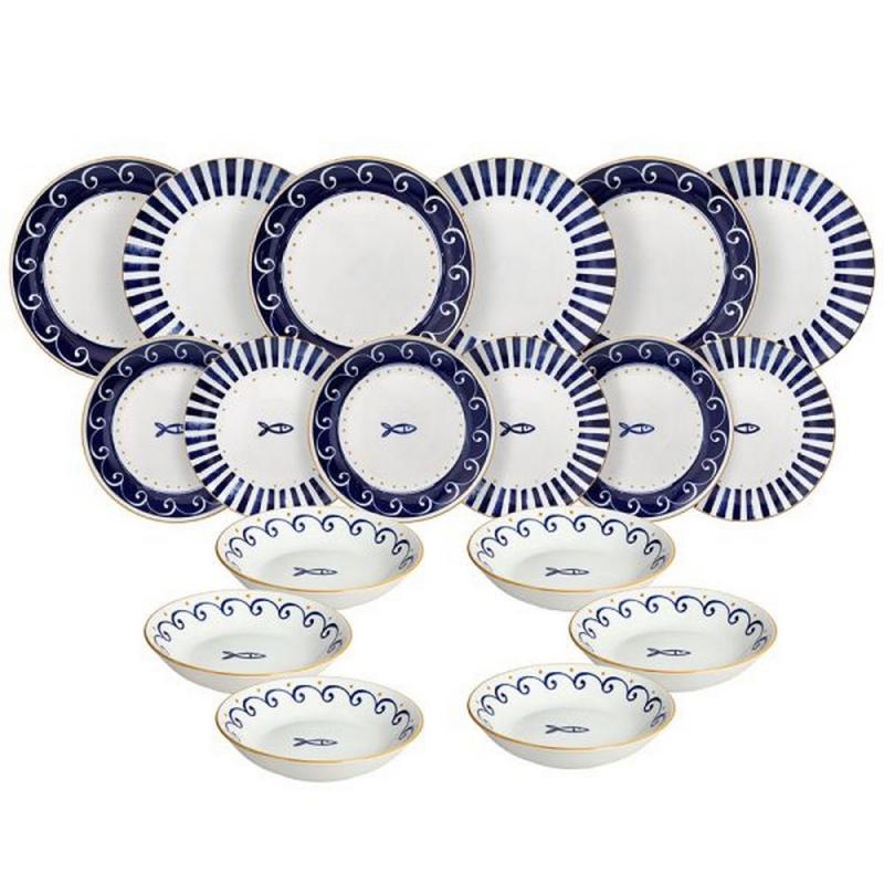 Tognana SARDINIA MADISON porcelán étkészlet 18 db