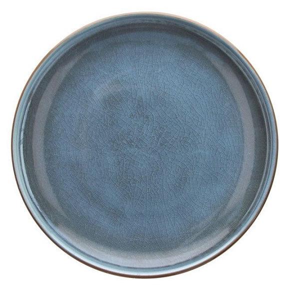 Tognana TERRA porcelán kék tányér lapos 28cm