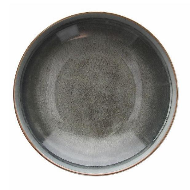 Tognana TERRA porcelán tányér mély 26cm szürke