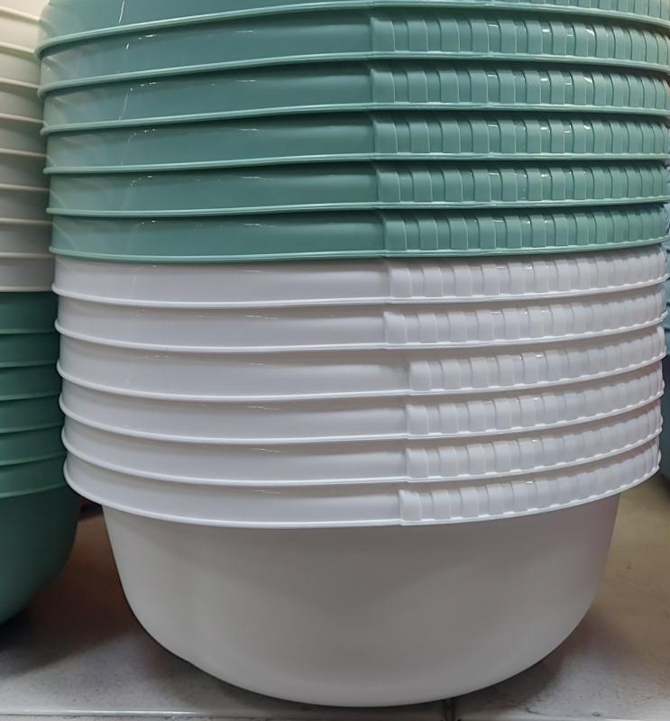 Tontarelli Aurora műanyag kerek tál, 36 cm, 11 liter,