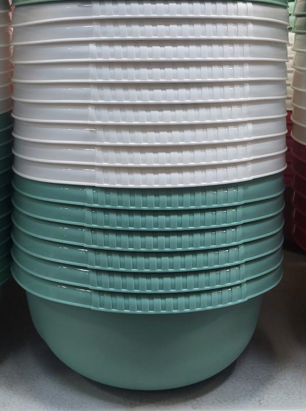 Tontarelli Aurora műanyag tál, kerek, 24 cm, 2,8 liter, 122071