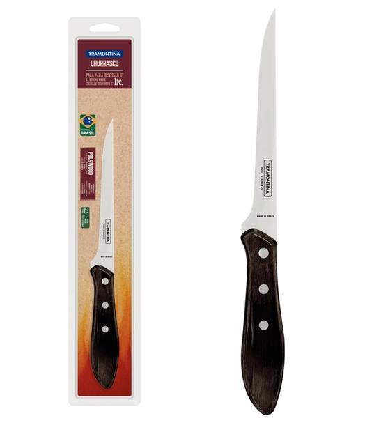 TRAMONTINA CHURRASCO Csontozókés, 15 cm - Barna, 29810/074