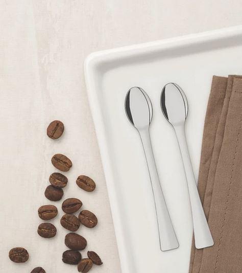 TRAMONTINA ESSENTIALS Eszpresszó kanálkészlet, 6 db,  (kicsi), 66999/513