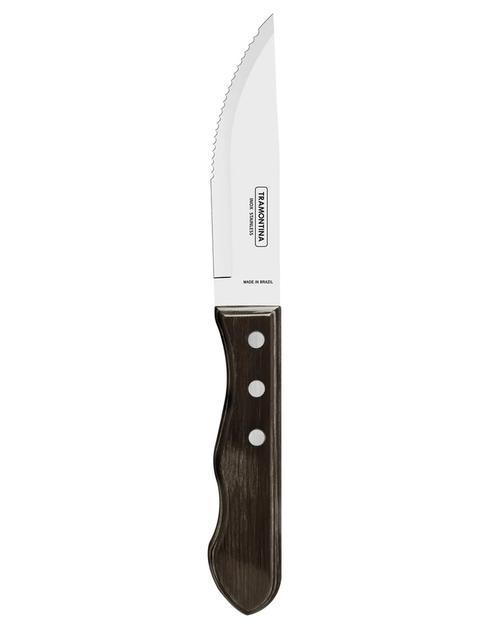 TRAMONTINA JUMBO STEAK KÉS BARNA POLYWOOD NYÉLLEL, 12,7 CM, 21199/949