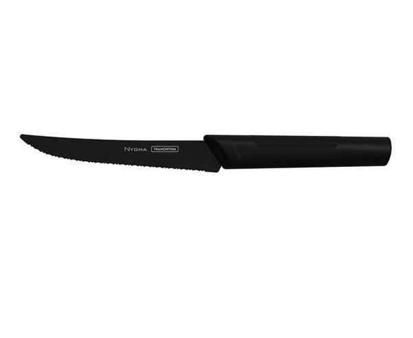 TRAMONTINA NYGMA STEAK- ÉS GYÜMÖLCSKÉS FEKETE TEXTURÁLT POLIPROPILÉN NYÉLLEL, 12cm, 23681/105
