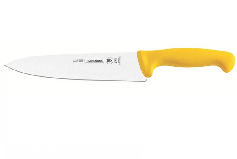 TRAMONTINA PROFESSIONAL MASTER SZAKÁCSKÉS 20 CM, sárga, 24609/158