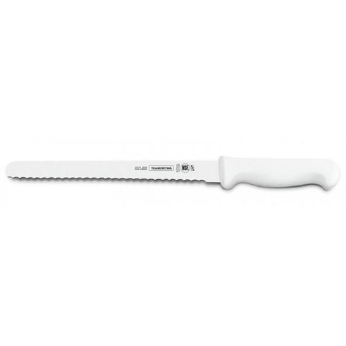 Tramontina Profissional fehér sonka-kenyér szeletelő kés, 25 cm, 24627/180