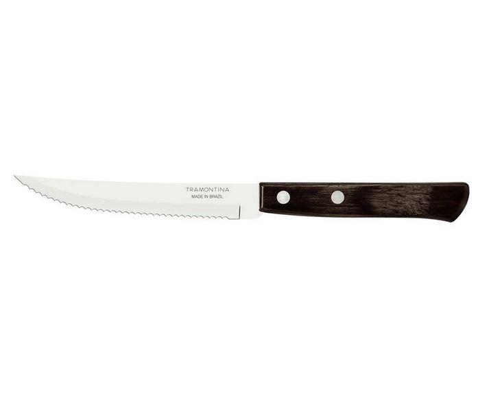 TRAMONTINA STEAK KÉS BARNA POLYWOOD FA NYÉLLEL, 12 CM (CSOMAGOLÁS NÉLKÜLI) 21110/495