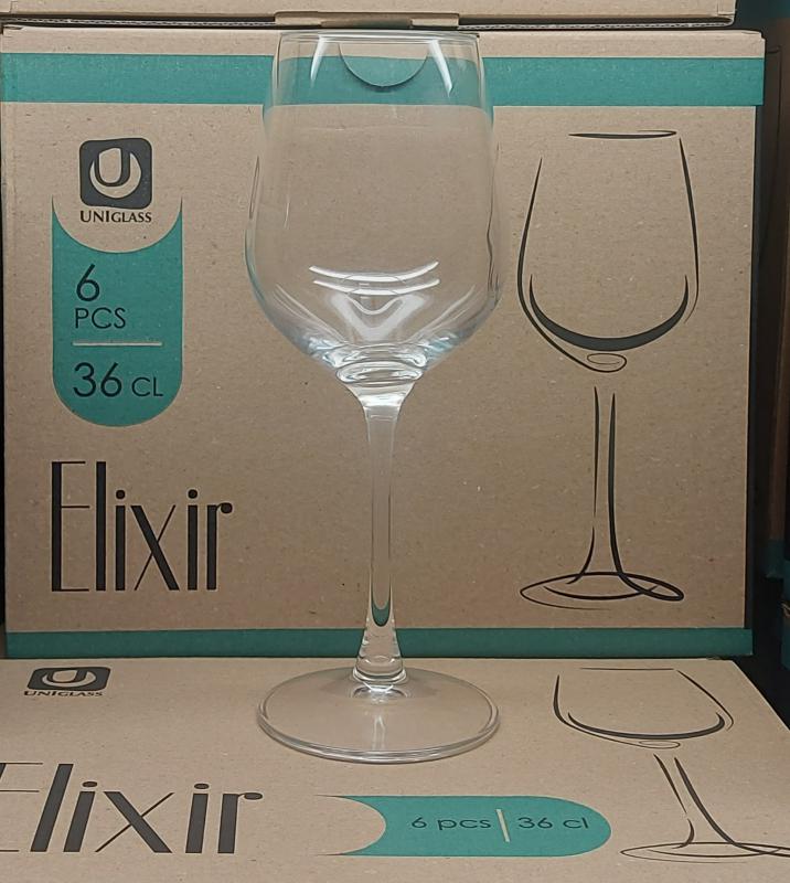 Uniglass Elixir talpas boros pohár, 36cl, 6db