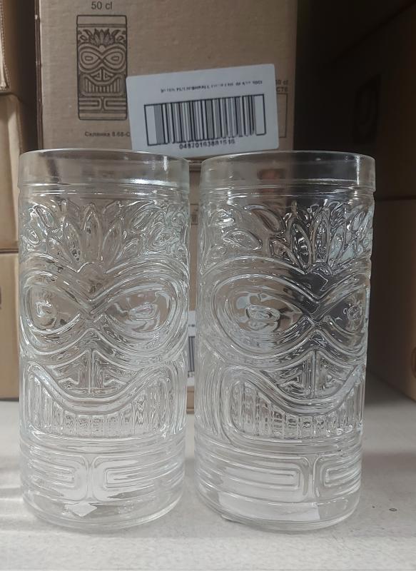 Uniglass Fiji üdítős pohár 5dl, üveg, /egyenes/, 1db