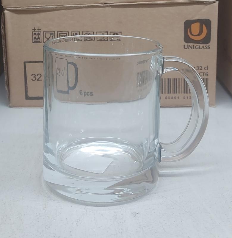 Uniglass London bögre, 32cl, üveg, 1db