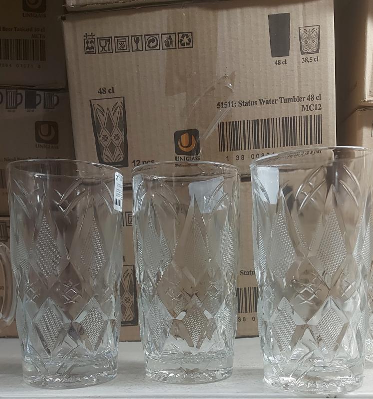 Uniglass Status üdítős pohár, 48cl, üveg, 1db