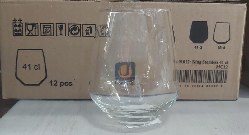 Uniglass vizes pohár, 41cl, 1db, King