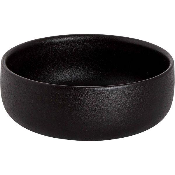 UNIVERSE BLACK porcelán kerek tálka 14 cm