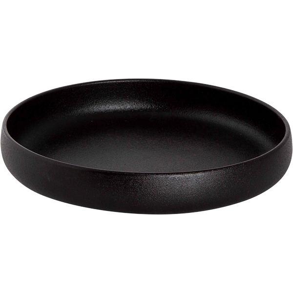 UNIVERSE BLACK porcelán tányér mély 21 cm