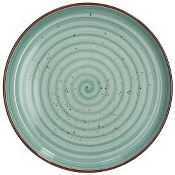 URBAN Pastel VERDE kerámia desszert tányér walled 20,5cm