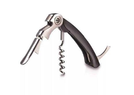 Vacu Vin Pincér dugóhúzó 2 lépcsős fekete Horeca