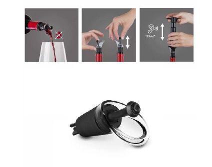 Vacu Vin Vákuumdugó Új (dugó és kiöntő egyben) Horeca