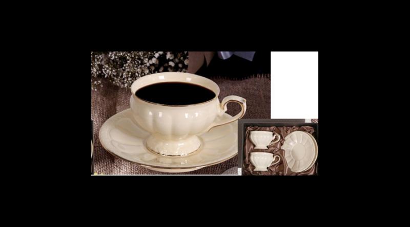 V.B.20987 Alba porceláncsésze+alj, 2 személyes, 280ml, dobozban