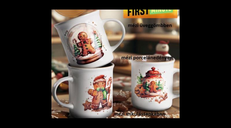 V.B.22325 Pan Ciastek porcelánbögre 330ml