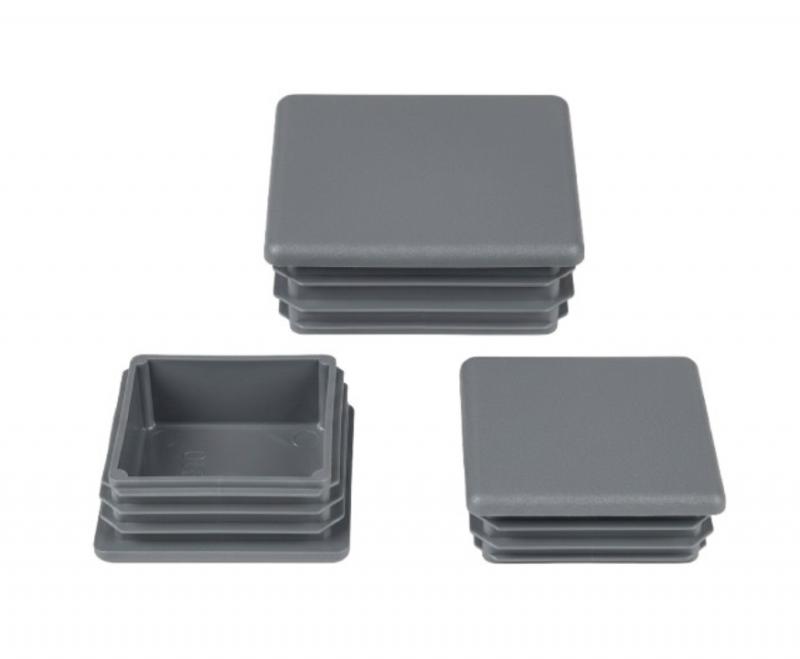 Zártszelvény dugó 40x40 mm-es. (nagyobb fv) V2, szürke, fehér, antracit, Kiszerelés: 50 db