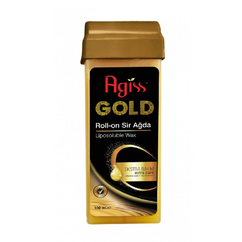 AGISS Méhviasz Alapú Gyantapatron / Gold 100ml / 28623 / Dermatológiailag Tesztelt