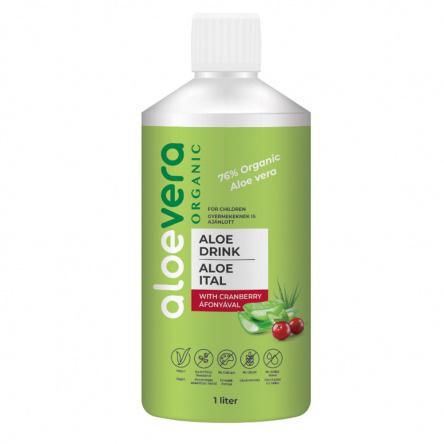 Aloe Vera Organic Ital áfonyával 1000 ml (AVTP0111)