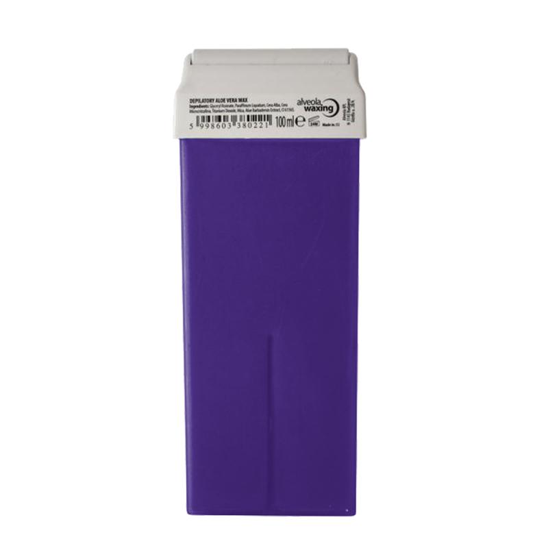 Alveola Waxing Levendulás gélgyanta 100 ml széles fej (AW9008-LEV)