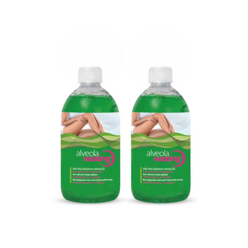 Alveola Waxing Nyugtató és Hűsítő Gél Gyantázás Után (2x300ml) (AW9713)