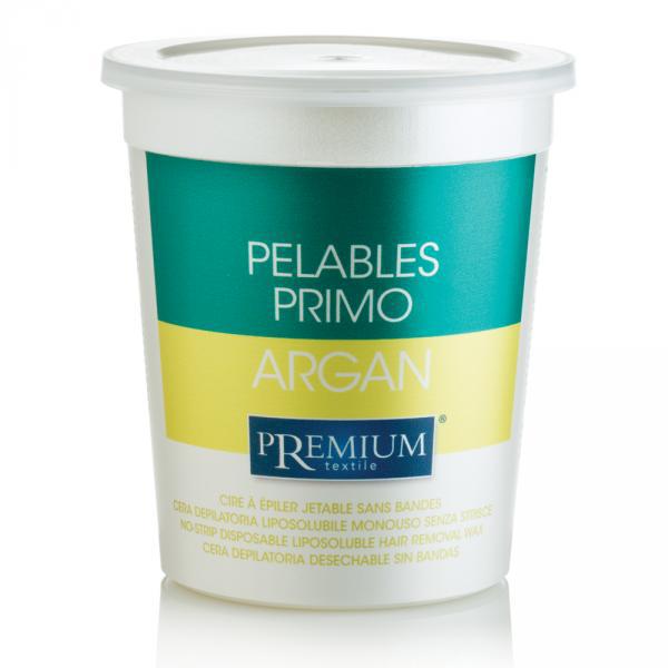 Alveola Waxing Prémium Elasztikus Gyanta Tégelyben 700ml / Argán (AWPR900555)