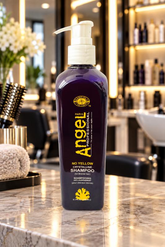 Angel Hajsampon Hamvasító Kristályos (No Yellow) – 250 ml