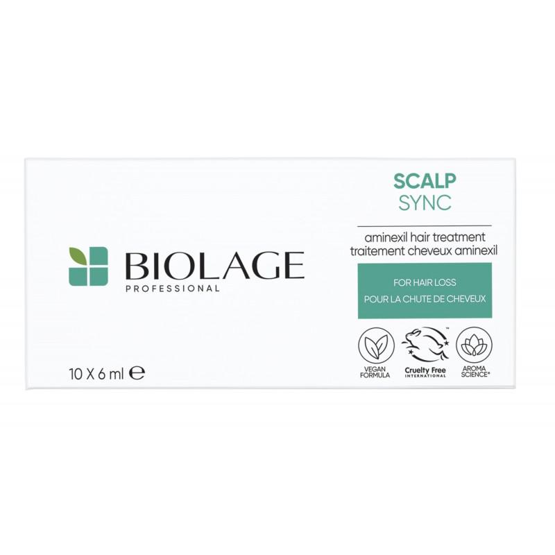 Biolage - ScalpSync Aminexil hajhullás elleni ampulla 10*6ml