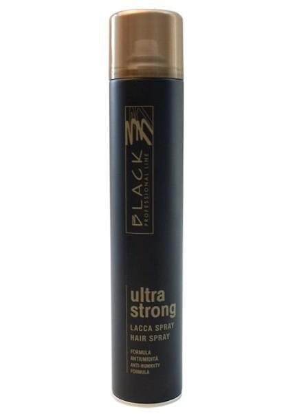 Black Ultra Strong Hair Spray 500ml (2O1455) – Fixáló hajlakk maximális tartással