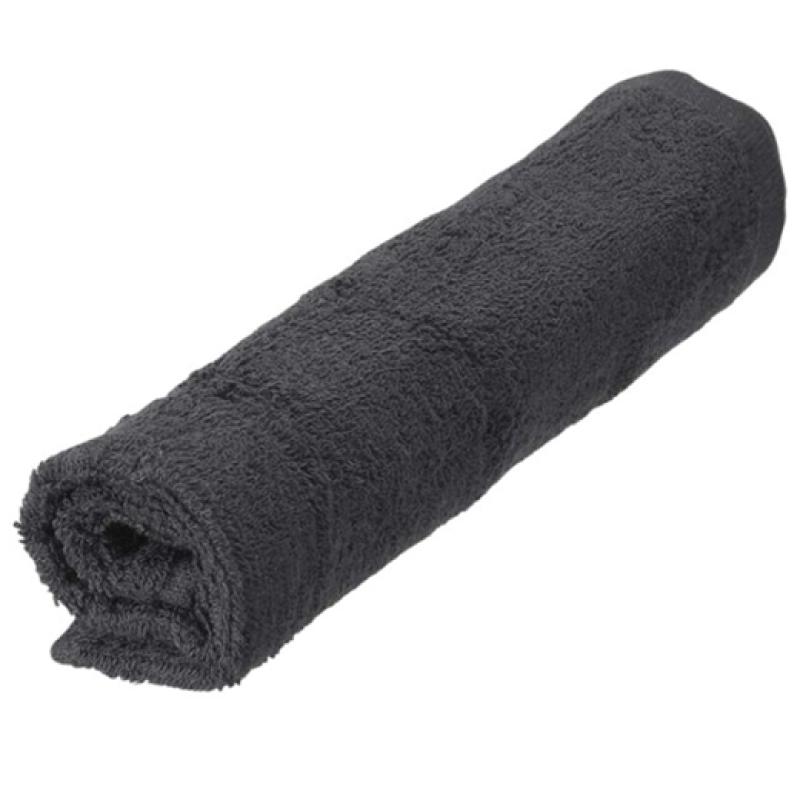 Bob Tuo vegszerálló pamut törölköző 50x85 cm fekete (P005060)