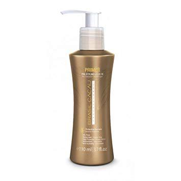Brasil Cacau Primer Pre-Styling Leave-In 110 ml – Hővédő, napfényvédő és szöszösödést gátló hajápoló 110 ml